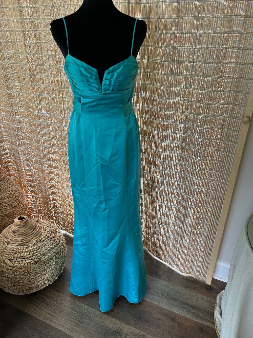 NWT Cache Ladies Gown Aqua Size 8